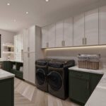 Slim Shaker Aston Green and Dove White