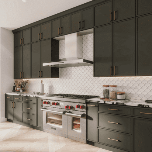 Slim Shaker Aston Green and Dove White